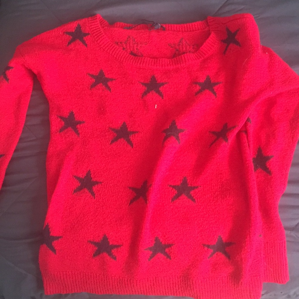 Super Soft Red Sweater